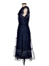 Aqua 100% Polyester Blue Cocktail Dress Size M - photo 5