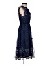 Aqua 100% Polyester Blue Cocktail Dress Size M - photo 4