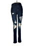Wild Fable Hearts Blue Jeans Size 8 - photo 1