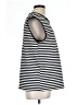 Zara Stripes Black Short Sleeve Top Size L - photo 4