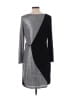 Sandra Darren Color Block Gray Casual Dress Size 12 - photo 2
