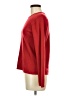 Basic Editions 100% Acrylic Red Long Sleeve Top Size M - photo 5