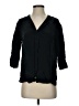 ALLSAINTS Black 3/4 Sleeve Blouse Size 0 - photo 1