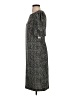 Apt. 9 Animal Print Gray Casual Dress Size S - photo 5