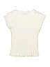 Zara Ivory Short Sleeve Top Size 9 - 10 - photo 1