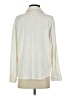 DAZY Stripes Ivory Long Sleeve Blouse Size S - photo 2
