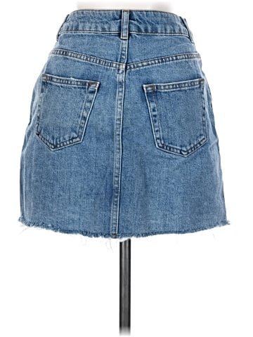 Topshop Denim Skirt (view 2)