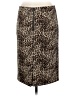 Alfani Animal Print Brown Casual Skirt Size 6 - photo 2