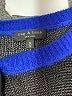 Rag & Bone Chevron-herringbone Blue Pullover Sweater Size M - photo 7