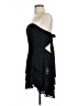 Lulus 100% Polyester Solid Black Cocktail Dress Size L - photo 5