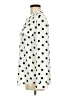 Calvin Klein Polka Dots Ivory Long Sleeve Blouse Size M - photo 5