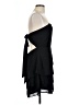 Lulus 100% Polyester Solid Black Cocktail Dress Size L - photo 4