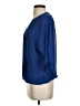 Joie 100% Silk Blue 3/4 Sleeve Silk Top Size S - photo 5