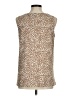 J.Jill Brown Sleeveless Blouse Size Med Petite - photo 2