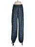 Tibi 100% Polyester Animal Print Blue Casual Pants Size S - photo 1