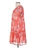 Unbranded 100% Polyester Orange Casual Dress Size S - photo 5