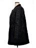 Chico's 100% Polyester Animal Print Black Coat Size XL (3) - photo 5