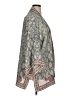 Max Studio 100% Polyester Paisley Gray Cardigan Size 1X - photo 4