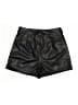Ci Sono 100% Polyurethane Metallic Black Shorts Size XL - photo 2