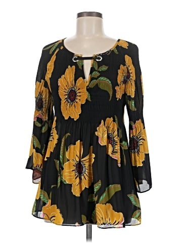 Spense 3/4 Sleeve Blouse (view 1)