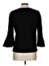 BCBGMAXAZRIA Black 3/4 Sleeve Blouse Size L (estimated) - photo 2