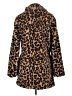 Love Tree 100% Polyester Animal Print Brown Coat Size S - photo 2