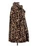 Love Tree 100% Polyester Animal Print Brown Coat Size S - photo 4