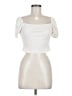H&M Ivory Short Sleeve Top Size M - photo 1