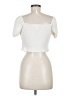H&M Ivory Short Sleeve Top Size M - photo 2
