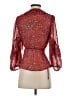 Zara Red 3/4 Sleeve Blouse Size S - photo 2