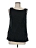 Ann Taylor Black Sleeveless Blouse Size M - photo 1