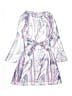 Besser Bay Print Silver Dress Size 140 cm / US 10 - photo 2