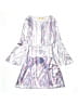 Besser Bay Print Silver Dress Size 140 cm / US 10 - photo 1