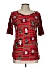 Lularoe Red Short Sleeve T-Shirt Size L - photo 1