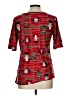 Lularoe Red Short Sleeve T-Shirt Size L - photo 2
