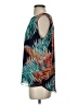Vince Camuto 100% Polyester Teal Sleeveless Blouse Size XS - photo 5