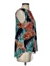Vince Camuto 100% Polyester Teal Sleeveless Blouse Size XS - photo 4