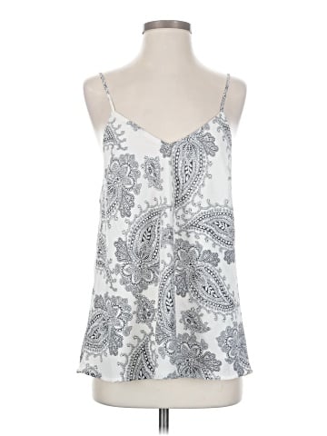 Olivia Grey Sleeveless Blouse (view 1)