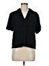 Universal Thread Black Short Sleeve Blouse Size M - photo 1