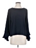 Vince Camuto Blue 3/4 Sleeve Top Size S - photo 1