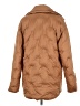 Avec Les Filles 100% Polyester Solid Tan Coat Size M - photo 2