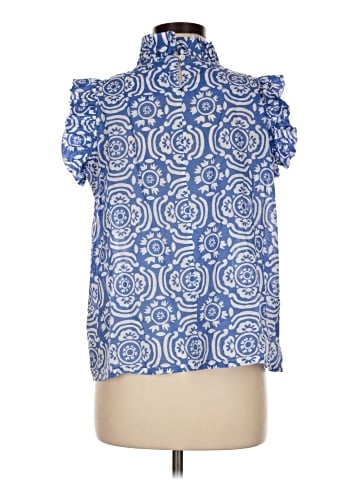 Jude Connally Short Sleeve Blouse (view 2)