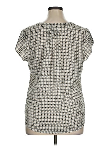Liz Claiborne Short Sleeve Blouse (view 2)