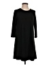 Bobbie Brooks Solid Black Casual Dress Size S - photo 1