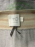HD in Paris 100% Polyester Metallic Silver Tan Casual Skirt Size M - photo 4