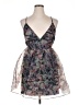 Lulus 100% Polyester Floral Purple Cocktail Dress Size XL - photo 1