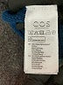 Cos Color Block Blue Pullover Sweater Size XS - photo 8