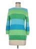 Lauren by Ralph Lauren Color Block Green Pullover Sweater Size M - photo 1