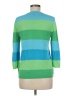 Lauren by Ralph Lauren Color Block Green Pullover Sweater Size M - photo 2