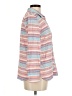 Talbots Stripes Pink Long Sleeve Button-Down Shirt Size M - photo 4